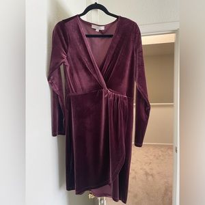 Loft dress M wine